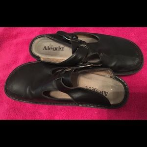 Alegria Black clogs size 39